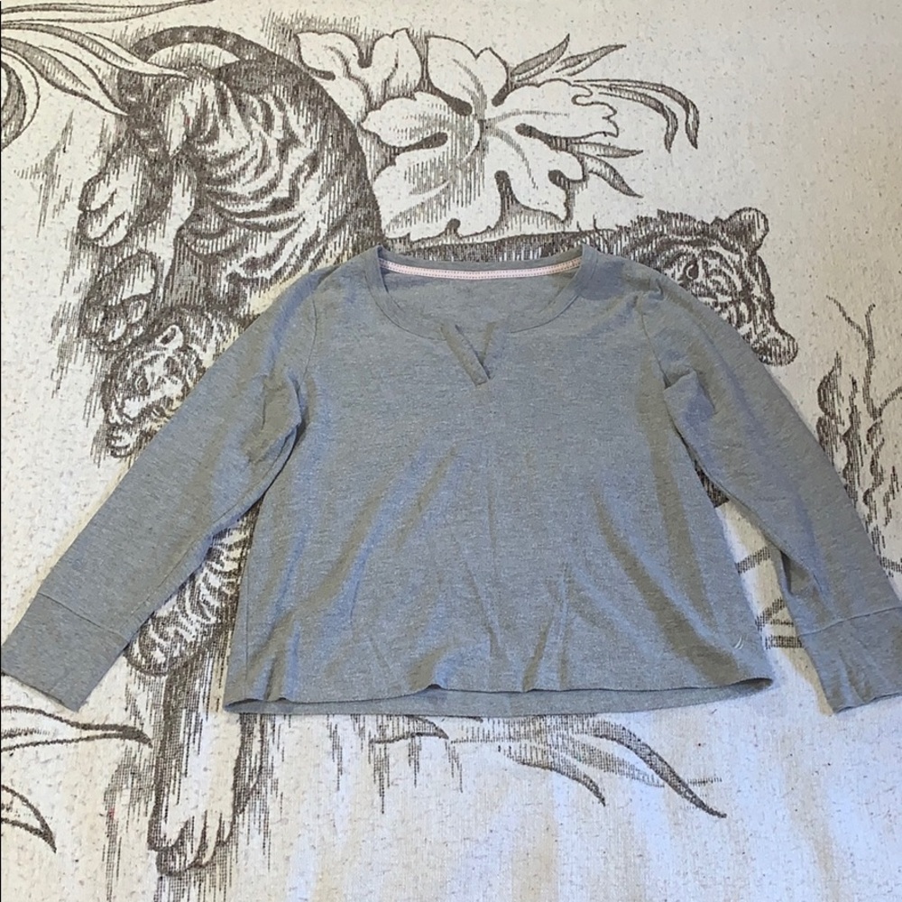 V neck pajama top